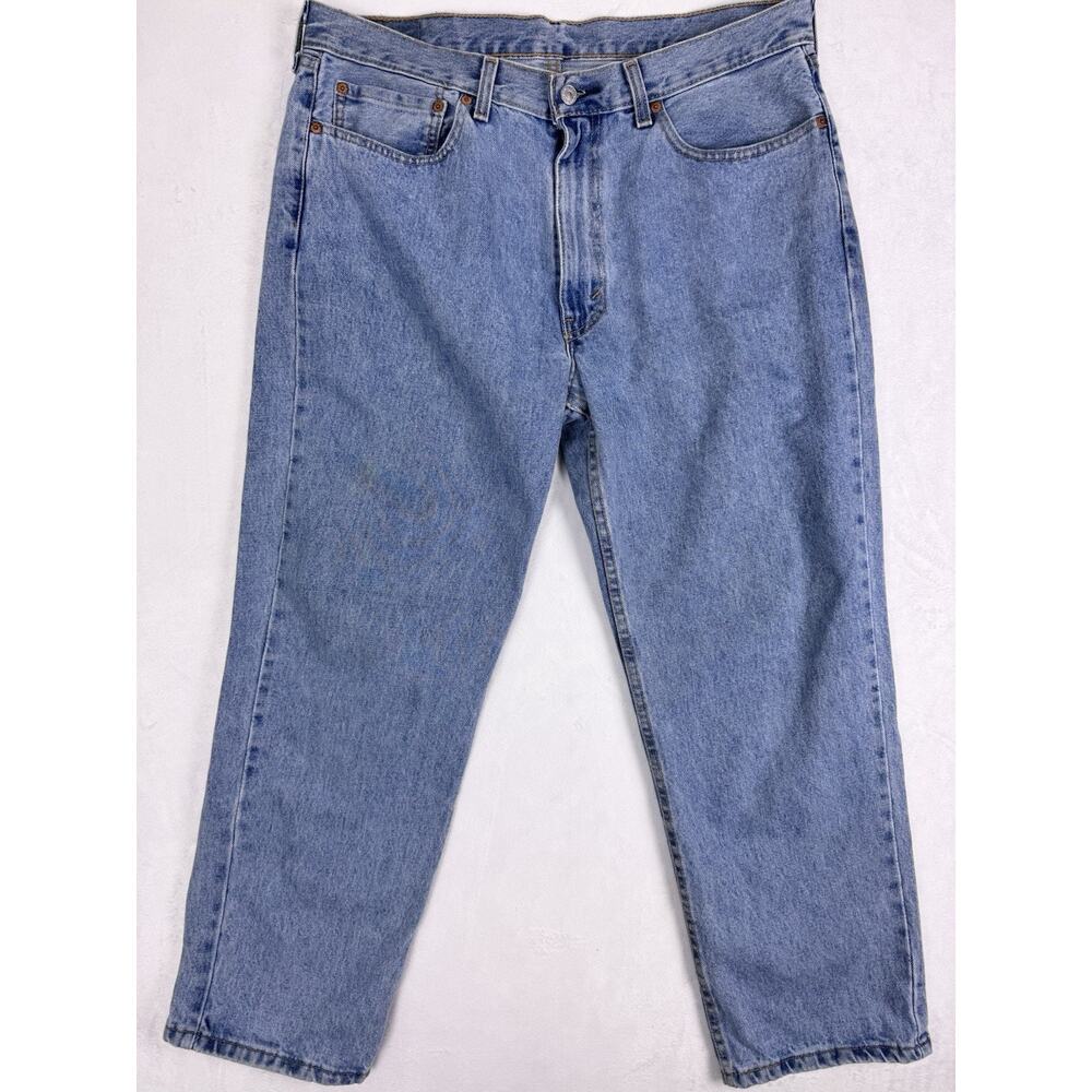 Levis 550 Jeans 36x30 Relaxed Tapered Medium Wash 90s Dad Core Retro Classic